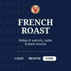 Victor Allen's Coffee French Roast, Dark Roast, 32 Count, Single Serve Coffee Pods for Keurig K-Cup Brewers