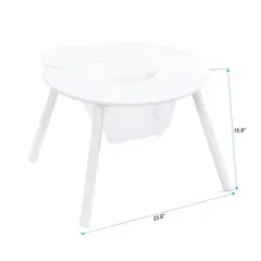 FONTOI Breast Feeding Accessories Kit, Portable Feeding with Perimeter Rail, Baby Booster Seat, Compact Toddler Chair, Nature Brown, 22.9"*29.2"*20"