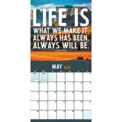 TF Publishing 2024 Wall Calendar 12"x12" Soar
