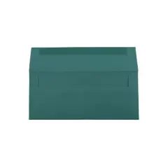 JAM Paper #10 Business Envelopes 4.125 x 9.5 Teal Bulk 500/Box (63924024h)
