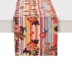 Laural Home Harvest Snippets Rectangle Table Runner