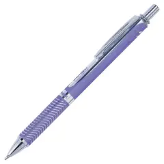 Pentel EnerGel Alloy RT Retractable Liquid Gel Pen .7mm Violet Barrel Violet Ink BL407VV