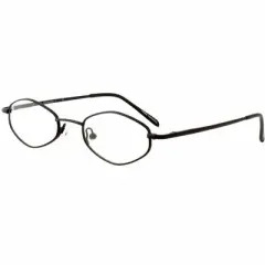 Calabria Metal Flex U in Antique Brown Designer Reading Glasses 48 mm X-SMALL