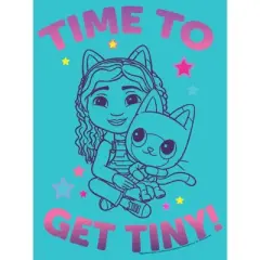 Girl's Gabby's Dollhouse Gabby Pandy Time to get Tiny T-Shirt