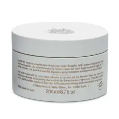L'Erbolario Camelia Body Cream - Body Cream for Dry Skin - 6.7 oz 