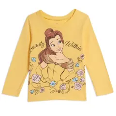 Disney Princess Cinderella Belle Ariel 3 Pack T-Shirts Multicolored 