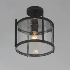 Maxim Lighting Belfry 1 - Light Pendant in  Black