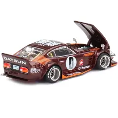 Datsun Fairlady Z RHD #0 Dark Red Metallic (Designed by Jun Imai) "Kaido House" 1/64 Diecast Model Car by True Scale Miniatures