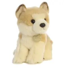 Aurora Miyoni Tots 9" Akita Puppy Brown Stuffed Animal