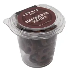 Ferris Nut Co. Dark Chocolate Pretzels - Case of 12/3 oz