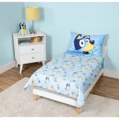 Bluey Kids' 4pc Toddler Bed Set