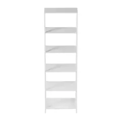 Hastings Home Ladder-Style 5-Tiered Bookcase