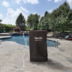 Dyna-Glo DG951ESC Water Resistant Heavy-Duty PVC Shell Premium Vertical Smoker Cover,  Black