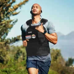 VEVOR Weighted Vest, 40lb Weight Vest, Adjustable Body Weight Jacket for Men Women, Workout Equipment for Strength and Endurance Training