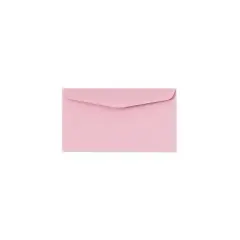 LUX 3 5/8" x 6 1/2" #6 3/4 60lbs. Regular Envelopes Pastel Pink 50/Pack 72660-50