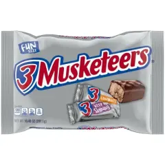 3 Musketeers Halloween Chocolate Fun Size Candy Bars - 10.48oz