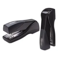 Swingline Optima Grip Compact Stapler, 25-Sheet Capacity, Graphite