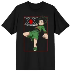 Hunter X Hunter Gon Freecss Men's Short Sleeve Shirt & Sleep Shorts Set