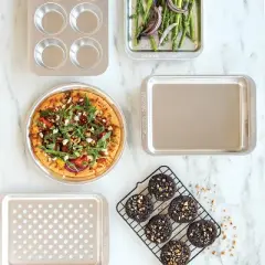 Nordic Ware Naturals&reg; Compact Ovenware Muffin Pan