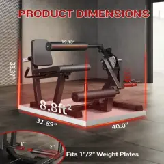 COZONY 4-in-1 Leg Extension & Curl Machine with Leg Press, Adjustable Workout Bench, 700 lbs Capacity Lower Body Strength Trainer