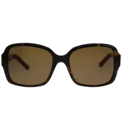 Kate Spade Annora/P/S S0U Womens Rectangle Polarized Sunglasses Havana Pink 54mm