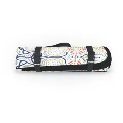 Marta Barragan Camarasa Modern mosaic mandalas Picnic Blanket - Deny Designs