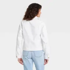 Women's Denim Jacket - Universal Thread&trade; White 