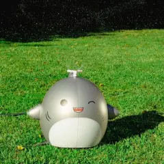 BigMouth Inc. Kids' Squishmallows Gordon the Shark Mini Backyard Inflatable Sprinkler