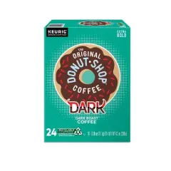 The Original Donut Shop Dark Keurig K-Cup Coffee Pods - Dark Roast - 24ct