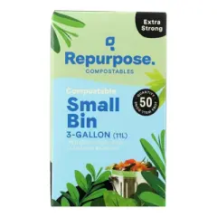 Repurpose Small Bin 3 Gallon Extra Strong Bags - Case of 6/50 ct