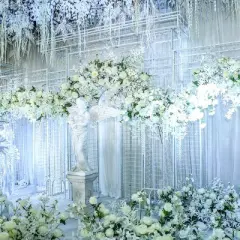 Artloge 3 PCS  Sturdy DJ Light Stand Truss Straight Square Frame Backdrop Stand Mobile Trussing System Stand & Shelf for Bar Discor