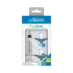 Dr. Brown's Pacidose Liquid Medicine Dispenser for Babies with 2 Pacifier Bulbs - 0-6M & 6-18M