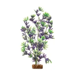 GloFish Green and Purple Large Fluorescent Under Blue LED Light Decor Aquarium Plant Decor