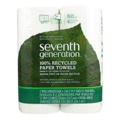 Seventh Generation 100% Recycled Paper Towels - Case of 12/2 ct