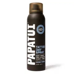 Papatui Paraben-Free Protect and Brighten Vitamin E Tattoo Spray - Coconut Woods - 4oz