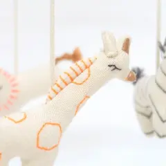 Meri Meri Safari Baby Mobile (Pack of 1)