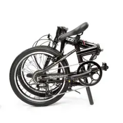 ZiZZO Urbano 8-Speed Aluminum 20" Folding Bike - Gray