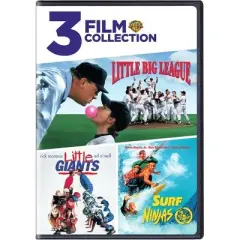 3 Film Collection: Little Big League / Little Giants / Surf Ninjas (DVD)