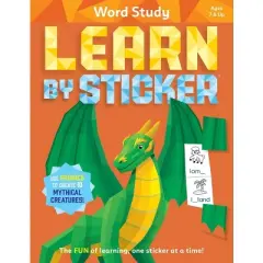 Learn by Sticker: Word Study - by  Workman Publishing (Paperback)