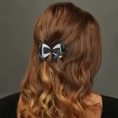 Unique Bargains Women's Halloween Multi-layered Duckbill Clip 1 Pc