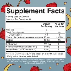 MaryRuth's Adult Sleep No Melatonin Gummies, Strawberry, 60 ct