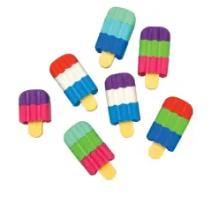 Geddes Scented 3D Ice Cream Bar Erasers - 48 per bag
