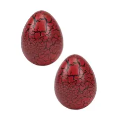 Class Collections Surprise Growing Dragon Hatch Egg Kids Novelty Toy - Pack of 2, Red