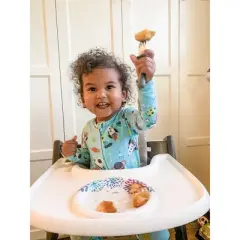 Grabease Toddler Silverware Set Forks Spoons and Knives Set Toddler Utensils Feeding Supplies, BPA and Phthalates-Free