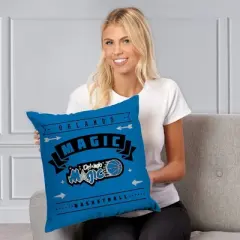 NBA Orlando Magic Hardwood Classics Printed Throw Pillow