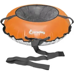 Bradley Bradley Snow Tube  | 50" Heavy Duty Inflatable Snow Tube | Made in USA