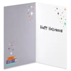 Halloween Card Witchy Girl Magic