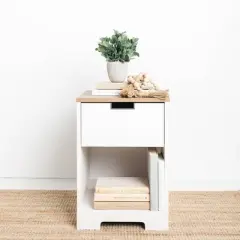 Vaibryn 1 Drawer Nightstand White - Signature Design by Ashley