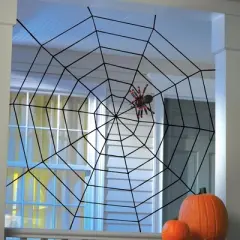 Funworld 5 Foot Rope Spider Web Halloween Decoration