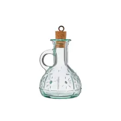 Bormioli Rocco Country Home Olivia 7 Ounce Oil Cruet Bottle,7 oz.
